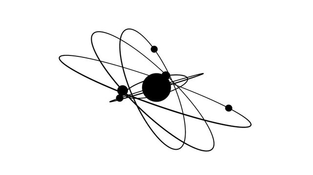 schwarz wei&szlig;e Atomdarstellung, Loop