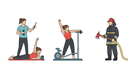 Diverse Professions and Lifestyles: Training, Exercise, and Emergency Services