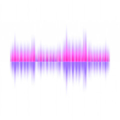 Sound wave pink