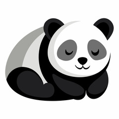 panda with bamboo