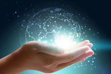 Global Network Technology in Hand