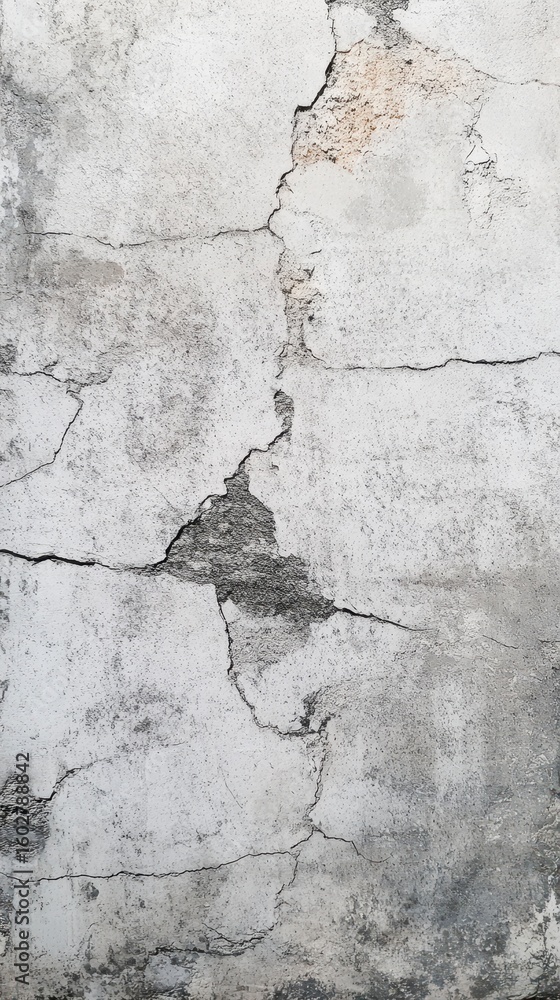 Poster smooth concrete texture with subtle cracks for background use