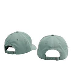 High-Resolution Image of Light Teal Baseball Cap with Adjustable Back Strap and Clean Silhouette