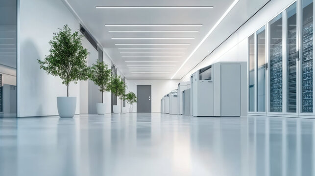 Artistic representation of data flowing seamlessly across a global cloud computing network - Powered by Adobe