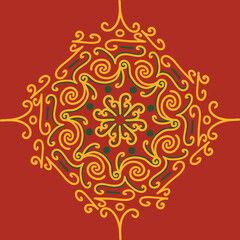 Patterns for fabric, carpet, wallpaper, tiles, decoration