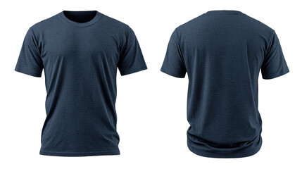 Minimalist white cotton t shirt hanging loosely on clothesline, floating against pure white backdrop, highlighting clean design aesthetic