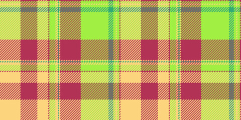Vibrant plaid pattern in lime green, pale yellow, and burgundy.  Perfect for textile designs, website backgrounds, or fashion illustrations.