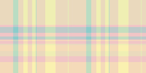Clan seamless plaid vector, jersey tartan fabric background. Collection pattern textile check texture in light and sky gray colors.