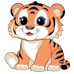 cute baby lion cartoon
