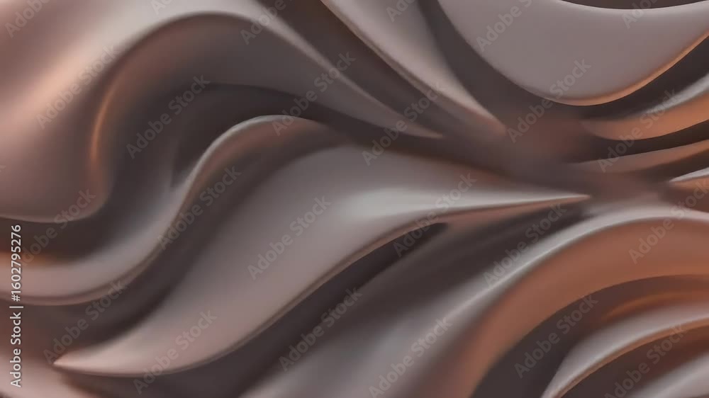Poster abstract wave patterns in warm tones create a visually appealing texture for design backgrounds