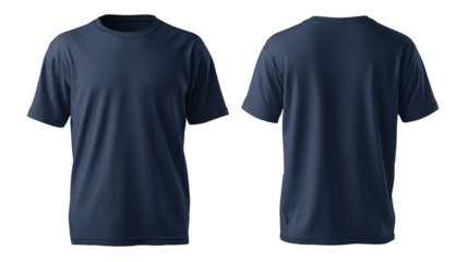 Minimalist white cotton t shirt hanging loosely on clothesline, floating against pure white backdrop, highlighting clean design aesthetic