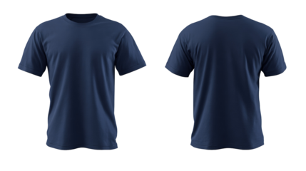 Minimalist white cotton t shirt hanging loosely on clothesline, floating against pure white backdrop, highlighting clean design aesthetic