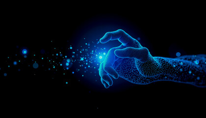 Artificial Intelligence Digital Technology Network Data Stream