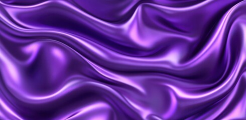 Fototapeta premium Elegant Purple Satin Fabric Texture for Background Design