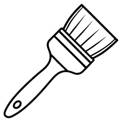 Elegant Brush Stroke Outline Vector