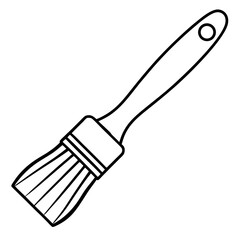 Elegant Brush Stroke Outline Vector