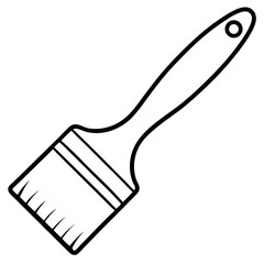 Elegant Brush Stroke Outline Vector