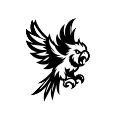 parakeet vector illustration