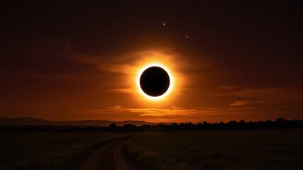 Video of a solar eclipse with the Sun's corona visible.
- Powered by Adobe