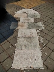 stone path in the park