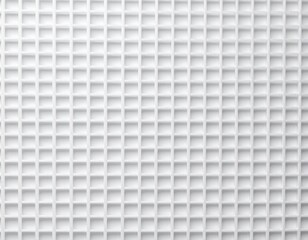 Fototapeta premium Monochromatic White Grid Pattern Background with Clean Geometric Squares