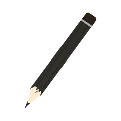 Creative Stationery Illustration – Pencil