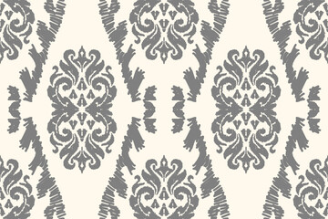 Saree Sarong Motifs Ikat floral paisley embroidery floral.ikat ethnic oriental pattern traditional.Ikat embroidery style abstract embroidery design for texture,fabric,clothing,wrapping,decoration