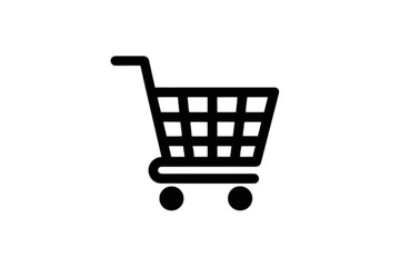Shopping Cart Outline trolley grocery cart