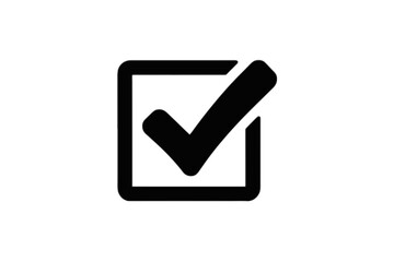 Checked Box Symbol check mark checkbox