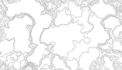 Topographic map background geographic line map with elevation assignments. Design illustration for wall art, fabric, packaging, web, banner, wallpaper. 