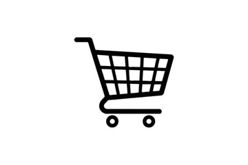 Shopping Cart Outline grocery cart trolley