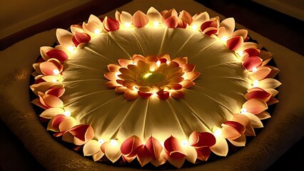 heart shaped candles