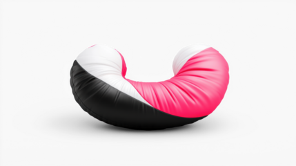 Colorful Travel Pillow with Unique Design