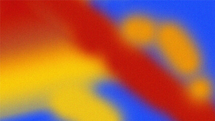 abstract background with blue, gold, yellow, orange colors with a noisy texture