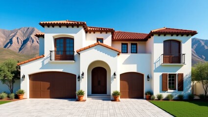 Modern Curved Roof House in Forest Setting image