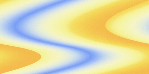 abstract background with a noisy texture with yellow, white and blue gradient colors