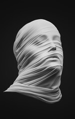 A black and white photograph