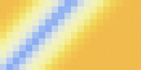 abstract background with a noisy texture with yellow, white and blue gradient colors