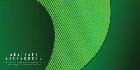 Green line geometric background for digital products, Vector illustration with green colours art, Abstract green line background, Dynamic shapes composition. vector eps 10