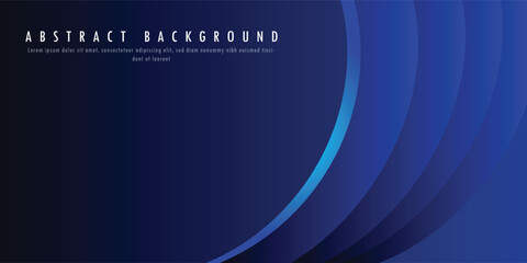 blue abstract background with wave line elements modern design vector illustration