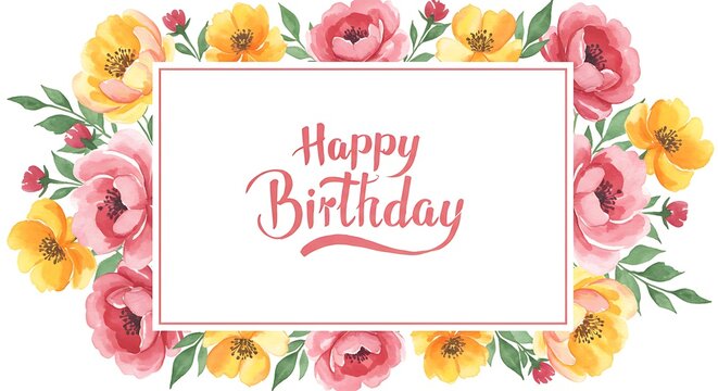Vintage greeting card with pink tulips and roses in a bouquet for a romantic celebration of love, a birthday, or Valentine's day - Powered by Adobe