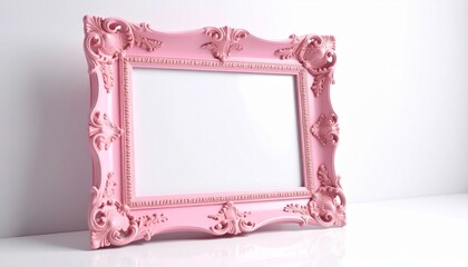 pink picture frame