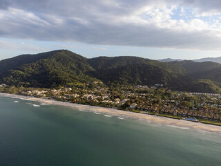The beautiful tropical beach village of Juquehy