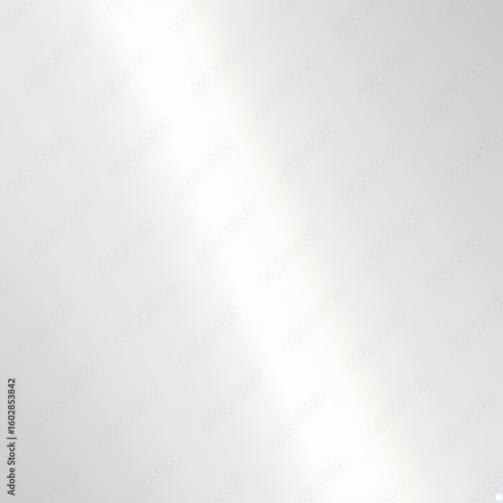 Aufkleber elegant white abstract curve with gradient light, modern minimalist ai background