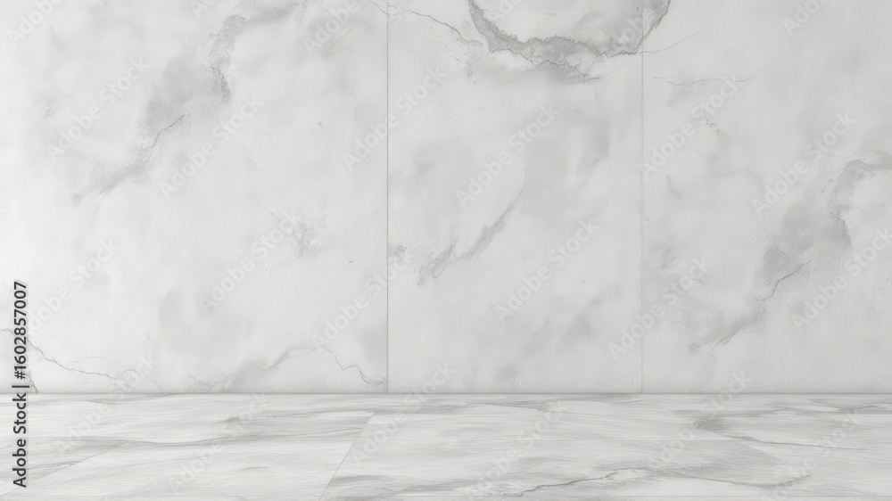 Poster elegant light gray surface with subtle marbling for presentations or backdrops to showcase products 