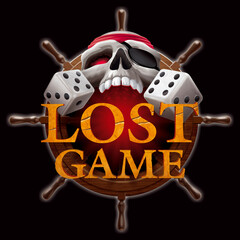 "Lost game" emblem for your projects