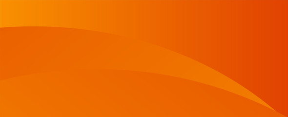Modern orange abstract background with flowing wave lines. Dynamic wave. Smooth curve lines design element. Futuristic technology concept.