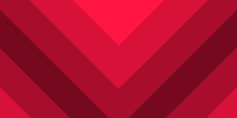 Abstract red modern background with triangles chevron pattern.