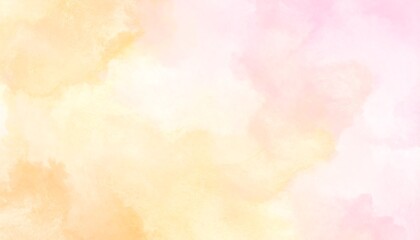 Delicate watercolor wash, soft pastel colors