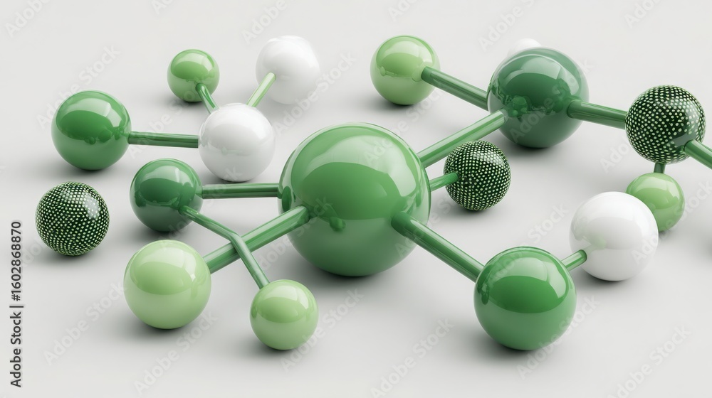 Poster group of colorful balls and spheres representing flexibility and diversity in an agile growth framew